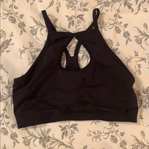 Black Zella cut out sports bra